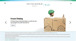 Desktop Screenshot of prinzhorn-holding.com